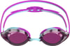 Speedo UnisexChild Swim Goggles Vanquisher 20 JuniorMirrored Marine BlueDive PurplePink GlowSilver