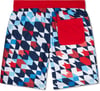 Speedo Boys Swim Trunk Knee Length Boardshort EBoard PrintedCafe Check