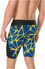 Speedo Mens Caged Out Jammer Endurance SwimsuitSpeedo SapphireGold