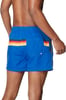 Speedo Mens Swim Trunk Short Length Redondo PrintedTurkish Sea Block