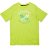 Speedo Boys Uv Swim Shirt Short Sleeve Tee GraphicAcid Lime