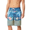 Speedo Mens Swim Trunk Knee Length Boardshort EBoard FloralDiscontinuedSpeedo Navy