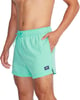 Speedo Mens Swim Trunk Short Length Redondo SolidArctic Glass