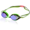 Speedo UnisexAdult Swim Goggles Mirrored Vanquisher 20Key Lime