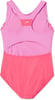 Speedo Girls Swimsuit One Piece Infinity Splice Thick Strap2023 Coral Paradise