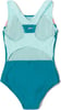 Speedo Girls Swimsuit One Piece Infinity Splice Thick StrapEnamel Blue