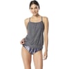 Speedo Womens Swimsuit Top Tankini BlousonGrey