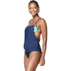 Speedo Womens Swimsuit Top Tankini BlousonPeacoat