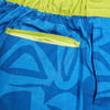 Mens Swim Trunk Knee Length Boardshort Bondi Printed20 Blue Bells