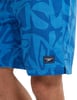 Mens Swim Trunk Knee Length Boardshort Bondi Printed20 Blue Bells