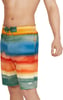 Mens Swim Trunk Knee Length Boardshort Bondi Printed20 Coastal Dark Ivy