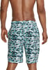 Mens Swim Trunk Knee Length Boardshort Bondi Printed20 Data Porcelain