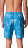 Mens Swim Trunk Knee Length Boardshort Bondi Printed20 Flare Delphinium Blue