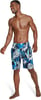 Mens Swim Trunk Knee Length Boardshort Bondi Printed20 Hothouse Peacoat