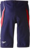 Speedo Big Boys Taper Splice Youth Jammer SwimsuitBig Boys RedNavy