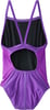 Speedo Big Girls Revolve Splice Energy Back SwimsuitBig Girls Speedo Purple