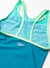 Speedo Girls Swimsuit Two Piece Tankini Mesh Thick StrapCapri Breeze Mesh