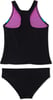 Speedo Girls Swimsuit Two Piece Tankini Mesh Thick StrapSpeedo Black