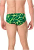 Speedo Mens Caged Out Brief Endurance SwimsuitSpeedo Green