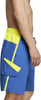 Speedo Mens Swim Trunk Knee Length Marina Edge SolidBlueYellow