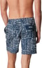 Speedo Mens Swim Trunk Mid Length SeasideBatik Moonlit Ocean