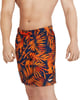 Speedo Mens Swim Trunk Mid Length SeasidePalm Spicy Orange