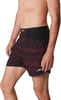 Speedo Mens Swim Trunk Short Length Fitness TrainingTraxsition High Risk Red