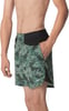 Speedo Mens Swim Trunk Short Length Fitness TrainingTropical Douglas Fir