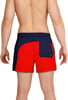 Speedo Mens Swim Trunk Short Length Redondo SolidBlock High Risk Red