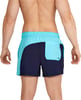 Speedo Mens Swim Trunk Short Length Redondo SolidBlock Peacoat