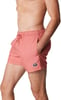 Speedo Mens Swim Trunk Short Length Redondo SolidFaded Rose