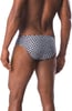 Speedo Mens Swimsuit Brief Endurance Lite Turnz PrintedDiscontinuedBlackGrey