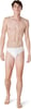 Speedo Mens Swimsuit Brief PowerFlex Eco Solar2023 Pride Bright White