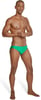 Speedo Mens Swimsuit Brief PowerFlex Eco SolarBright Green