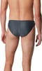 Speedo Mens Swimsuit Brief PowerFlex Eco SolarCharcoalBlack