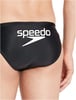 Speedo Mens Swimsuit Brief PowerFlex Eco SolarLogo Speedo Black