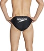 Speedo Mens Swimsuit Brief PowerFlex Eco SolarLogo Speedo Black