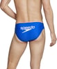 Speedo Mens Swimsuit Brief PowerFlex Eco SolarLogo Speedo Blue