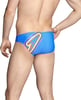 Speedo Mens Swimsuit Brief PowerFlex Eco SolarPride Team Blue