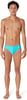 Speedo Mens Swimsuit Brief PowerFlex Eco SolarScuba Blue