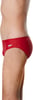 Speedo Mens Swimsuit Brief Powerflex Eco Solid AdultTrue Red