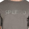 Speedo Mens Uv Swim Shirt Graphic Short Sleeve TeeHexalator Anthracite