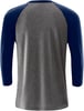 Speedo TShirt 34 Sleeve Crew Neck Baseball TeeSpeedo Navy