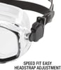 Speedo UnisexAdult Adventure Swim MaskBlackWhite