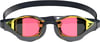 Speedo UnisexAdult Swim Goggles Mirrored Fastskin Pure FocusBlackCool GreyRuby