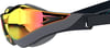 Speedo UnisexAdult Swim Goggles Mirrored Fastskin Pure FocusBlackCool GreyRuby