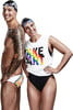 Speedo UnisexAdult Tank Top Sleeveless PridePride Rainbow Brights