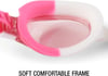 Speedo UnisexChild Swim Goggles Skoogle Ages 38Bright Pink