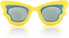 Speedo UnisexChild Swim Goggles Sunny G Ages 38Blazing YellowGray