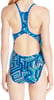 Speedo Women Conquers All Touch Back SwimsuitBlue